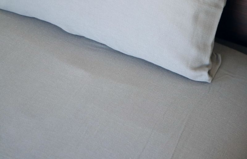 【tissu de coton/ダブルガーゼ】泉州南部織 ピローケース 1枚（グレー）＜スピード発送＞ G1996