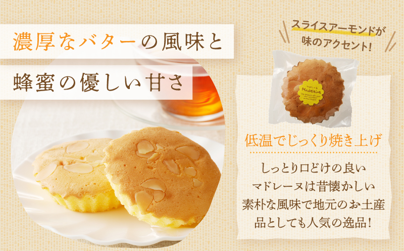 老舗菓子舗のマドレーヌ計10個 焼き菓子 スイーツ 詰め合わせ 洋菓子_T035-002