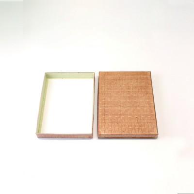 ふるさと納税 海南市 柿渋塗　四つ目箱　便せんサイズ　赤布付 |  | 01