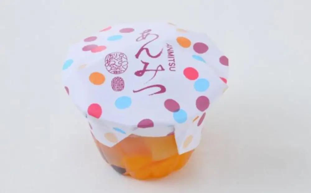 《夏季限定》【京らく製あん所】あんみつ 4個入 | 京都 人気スイーツ 和菓子