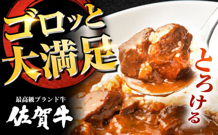 【全3回定期便】高評価!  佐賀牛 すね肉 角切り 800g (400g×2) スネ肉 牛スネ 牛肉  吉野ヶ里町/ミートフーズ華松[FAY105]