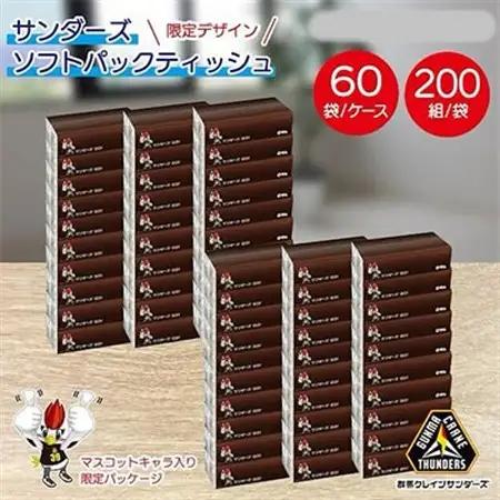 【太田市の人気モノセット】サンダーズ応援ティッシュ×クラフトビールCHROA【複数個口で配送】_酒・アルコール  ビール   雑貨・日用品 ティッシュ 日用品 _【配送不可地域：離島・沖縄県】【401