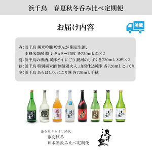 fn-31-006 浜千鳥 春夏秋冬呑み比べ定期便