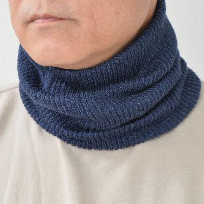 ふるさと納税 大和高田市 日本製 ネックウォーマー 内側 シルク ネックカバー インク (3920-7499)