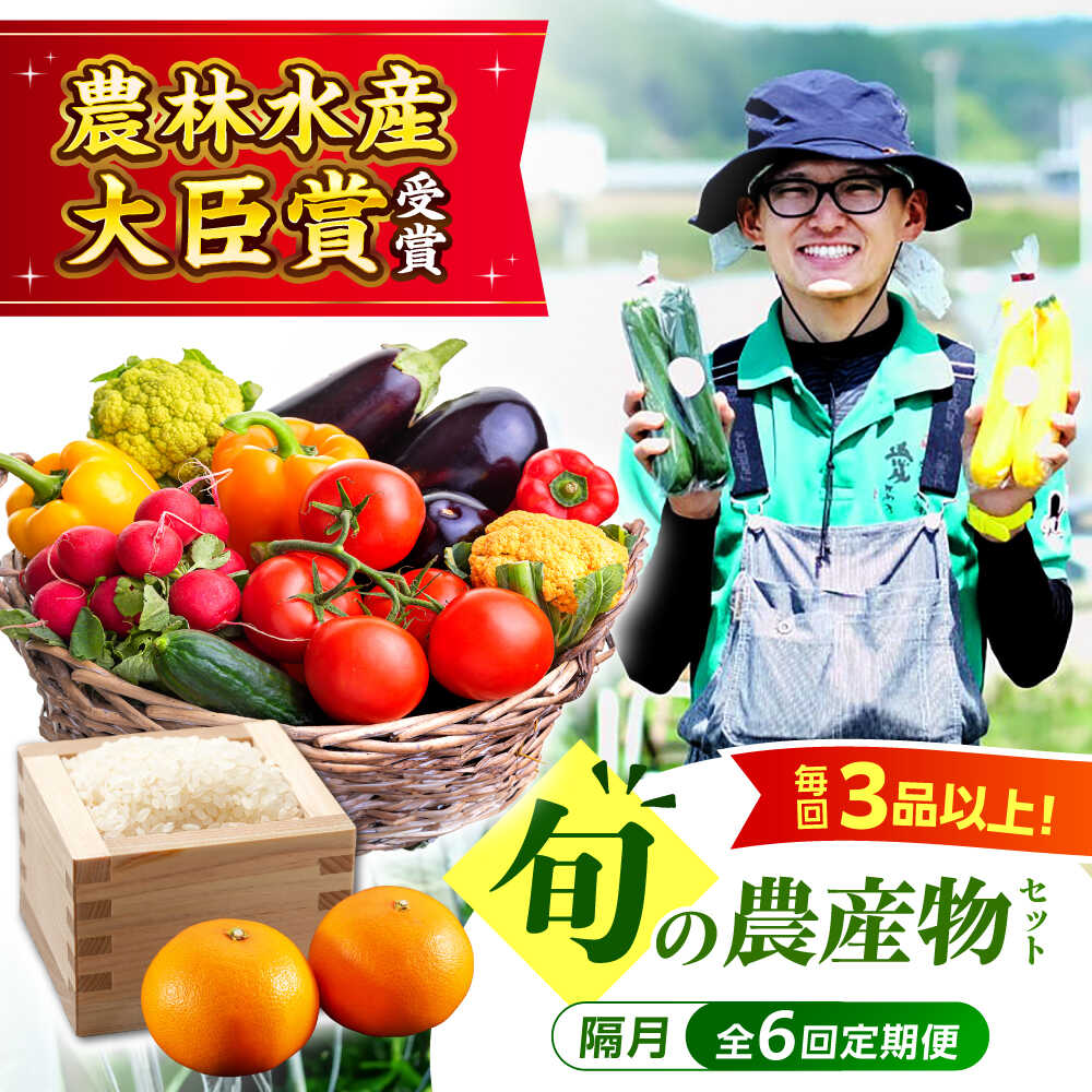 【ふるさと納税】【全6回定期便】 旬の 野菜 定期便 | 人気 おすすめ ランキング おいしい 新鮮 セット 果物 大洲市/大洲市青年農業者協議会[AGBL001] 60000 60000円 以上