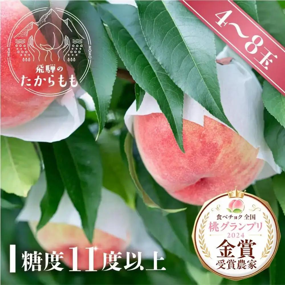 桃 飛騨のたから桃 【2027年 先行受付】