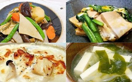 No.3014 福島市名産・立子山の凍み豆腐２連　箱入り