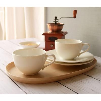 ふるさと納税 青森県 BUNACO　#5223　オーバルトレイ　30cm　(ナチュラル) |  | 02