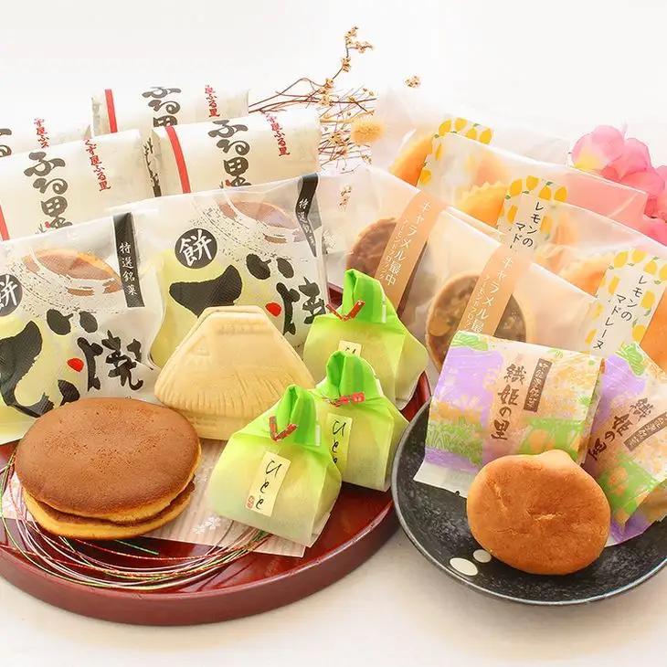 和菓子 「昭栄堂」の和菓子詰め合わせセット [道の駅織姫の里なかのと 石川県 中能登町 27aa0005] 菓子 お菓子 焼き菓子 おやつ 最中 もなか モナカ どら焼き マドレーヌ 手土産 常温