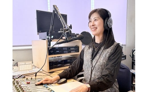 ラジオ体験！スタジオで2分間メッセージを録音＆放送（1回）コース