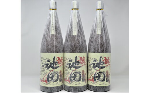 【ふるさと納税】☆先行受付☆No.3066-3　焼酎 【池田旗山】一升瓶×3本セット