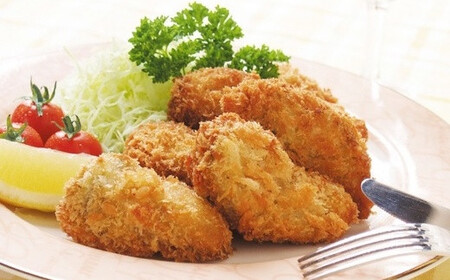 牛たん3種（塩・みそ・ねぎ塩）＆ かきフライセット（大粒10個入り × 2パック）　【04203-0393】