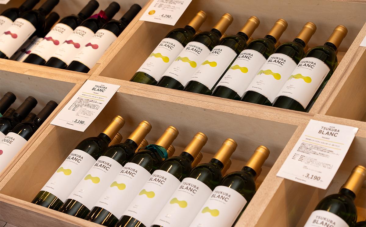 つくばワイナリー TSUKUBA BLANC プレミアム 【 お酒 葡萄 ぶどう ブドウ 茨城県産 つくば市産 ワイナリー 】