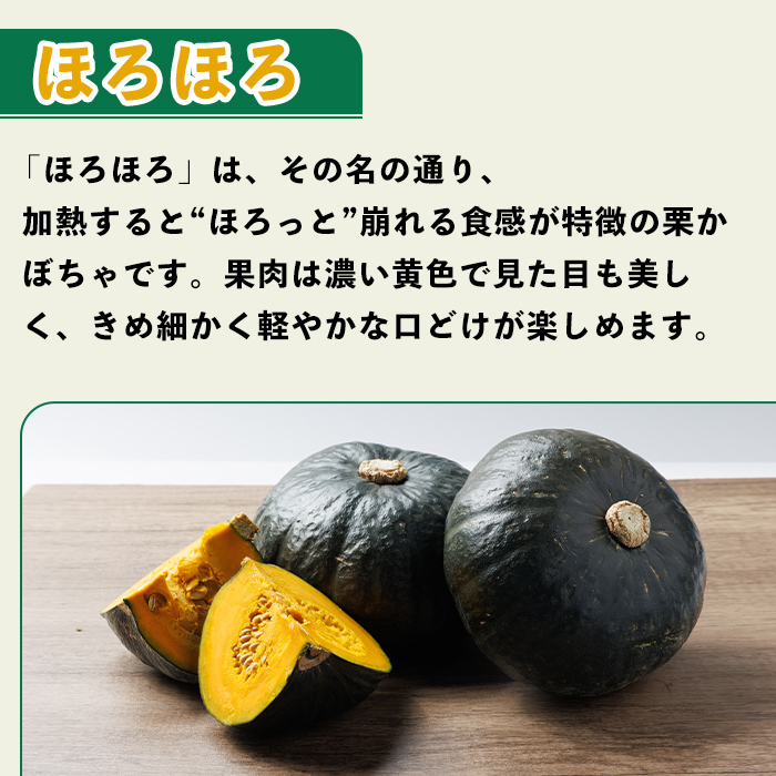 北海道士別産 かぼちゃ ほろほろ (8kg)【10月中旬以降準備ができ次第発送】 北海道産 国産 カボチャ 南瓜 野菜 煮物 サラダ 天ぷら 甘い 味覚の秋 【吉方農園】【B7151】