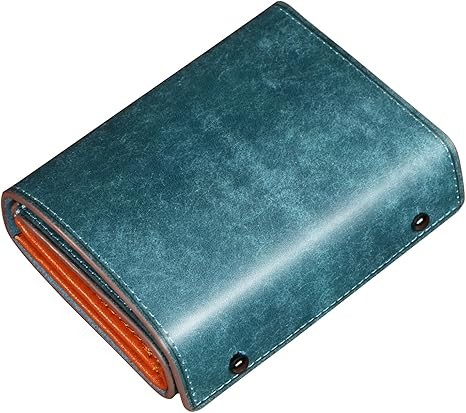 
            メンズ二つ折り財布 紺色　【11100-1994】
          