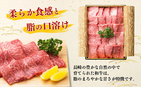 【全12回定期便】長崎和牛 焼肉 カルビ 約500g ／ 合計6kg 国産 肉 牛肉 和牛 お肉 長崎県 長崎市
