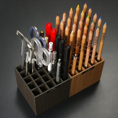 ふるさと納税 和歌山市 バスク ペンスタンド S 16本 ナチュラル 2個セット おしゃれでかわいい木製ペン立て |  | 02