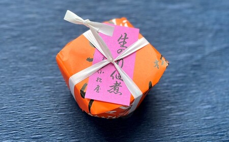 期間限定【柳ばし小松屋】生のり佃煮（曲げわっぱ入り）