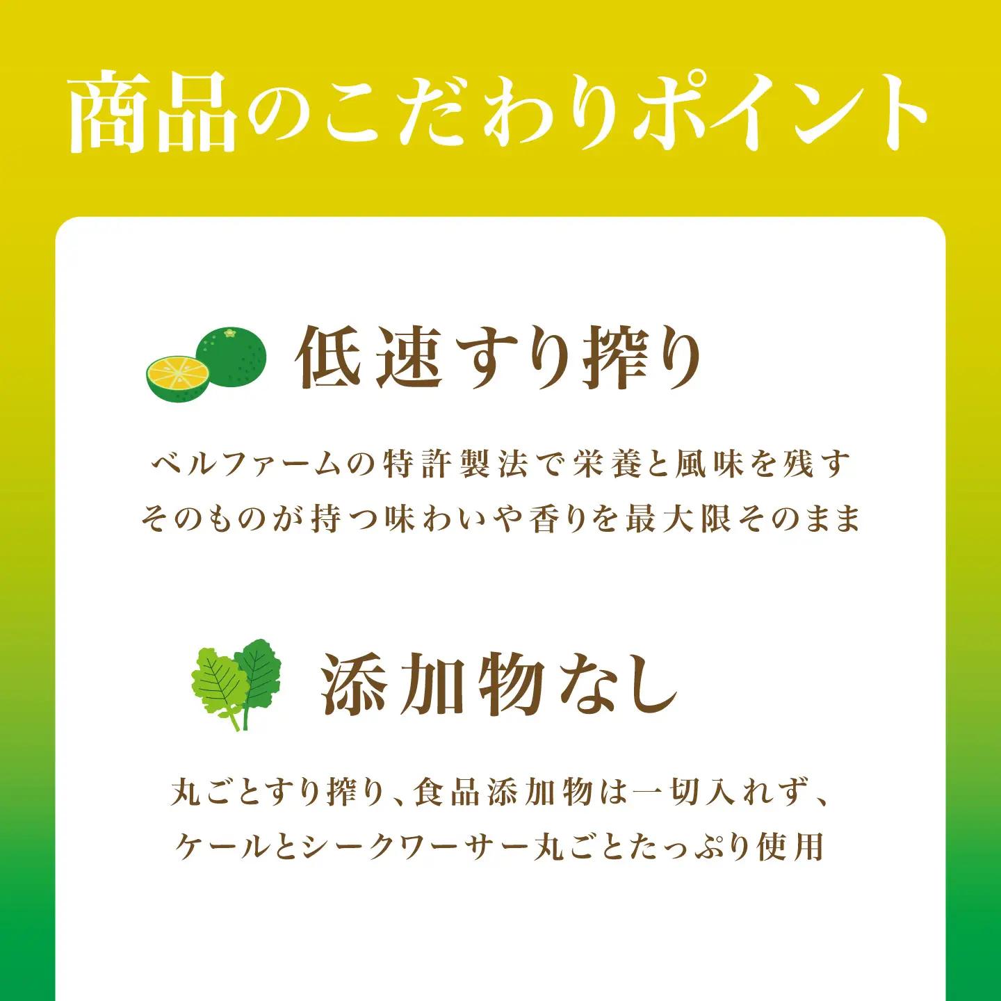 12ヵ月定期便 青汁シークワーサー入 100g×30P