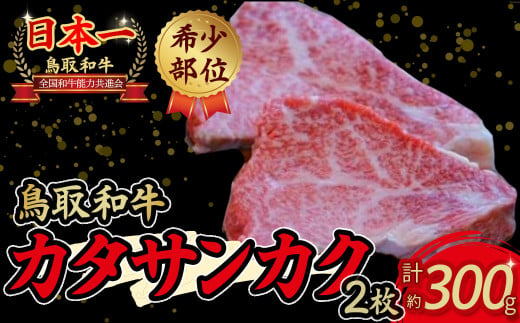 鳥取和牛 希少部位ステーキ「カタサンカク」 牛肉 希少 サンカク 国産牛 和牛 黒毛和牛