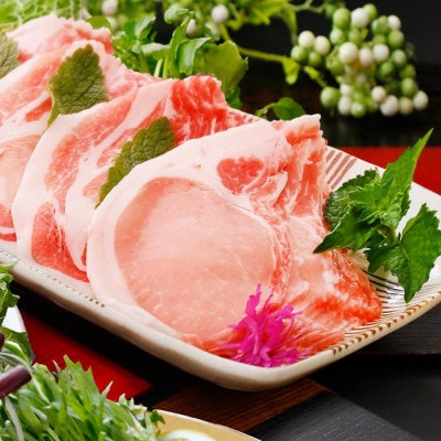 【お歳暮・のし付き】鹿児島県産黒豚づくし(黒豚しゃぶしゃぶ・鹿籠豚ハンバーグ) A8-42S【配送不可地域：離島】【1459855】