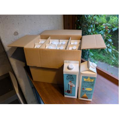 ふるさと納税 つくば市 無糖リキッドアイスコーヒー 1000ml×12本セット(簡易包装)[L-2]