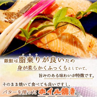 ふるさと納税 由良町 和歌山魚鶴仕込の甘口塩銀鮭切身8切(2切×4パック　小分け)　 |  | 01