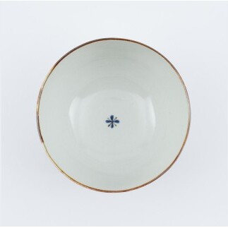 有田焼 しのぎ飯碗 ペア 錆李朝リーヴス【まるぶん】茶碗 ちゃわん 青 赤 食器 うつわ 器 ごはん ギフト 結婚祝い aw148_イメージ4