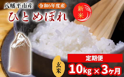 
【2024年11月発送開始】 令和6年産 新米 岩手県産 ひとめぼれ 玄米 10kg （5kg×2袋） ×3ヶ月定期便 ／ 米 産地直送 農家直送 【中沢農産】
