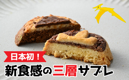 恐竜サブレ缶（小）【福井駅ティラノ缶】[A-135005_01]