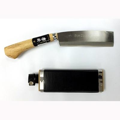 ふるさと納税 三木市 【豊稔】片刃腰鉈(白鋼付)180mm