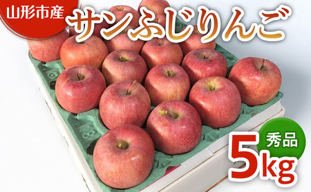 サンふじリンゴ 秀品 5kg (12～18玉) FY25-360