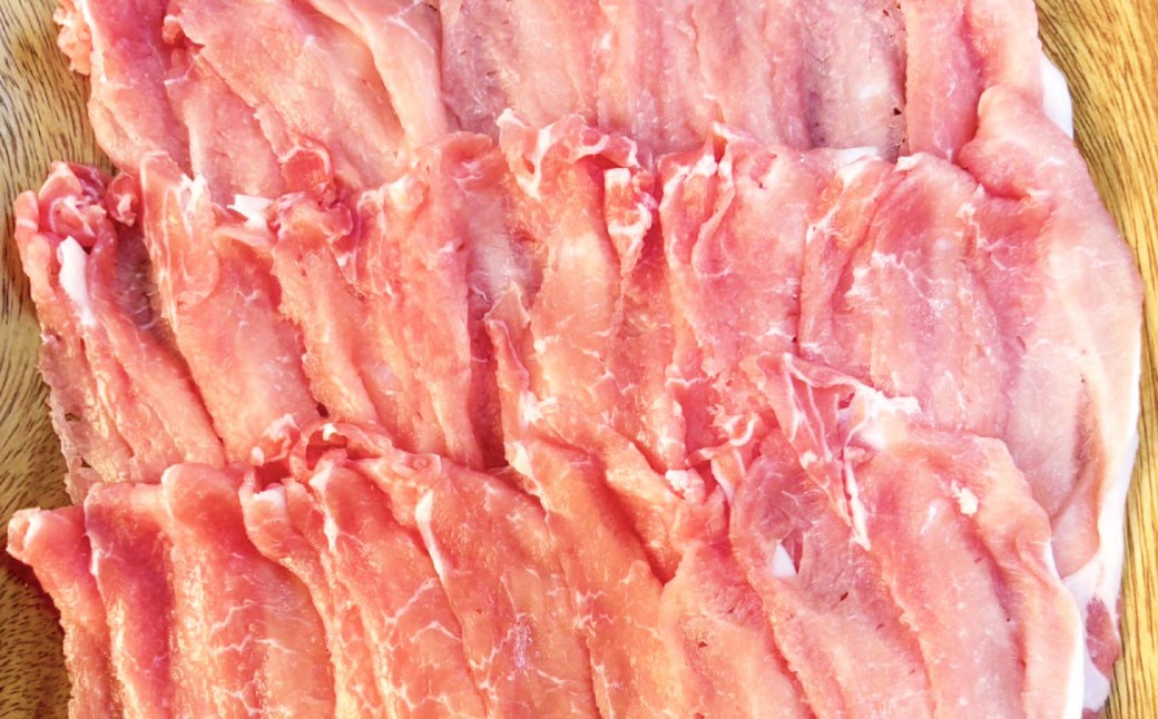 【愛媛県産】 豚肉 ロース スライス 500gずつ小分け 約3kg （753）