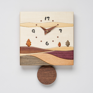 【工房ペッカー】J13 寄木振り子（風景）