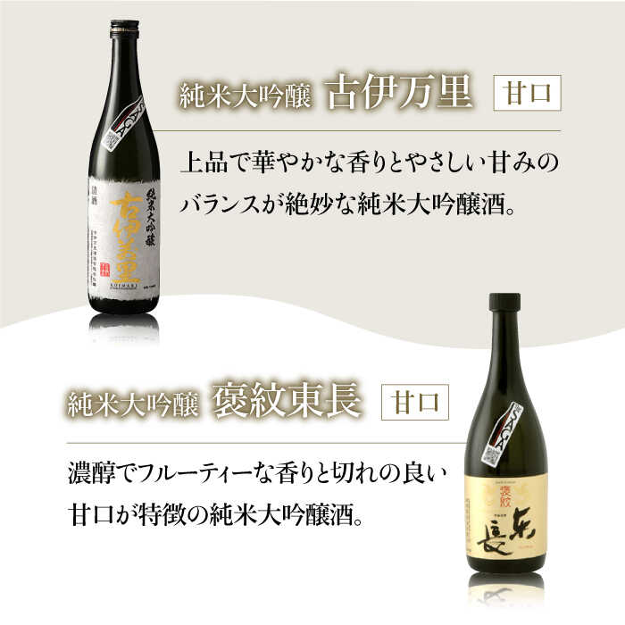 THE SAGA認定酒≪おまかせ6回定期便≫純米大吟醸酒720ml×2本【ブイマート・幸ちゃん】 [FAL042]