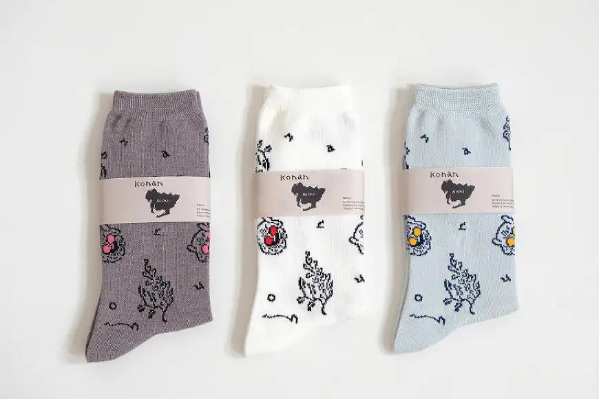 konan socks 3色セット（25～27サイズ）