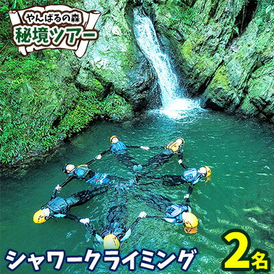 【ふるさと納税】やんばるの森　秘境ツアー【シャワークライミング】2名様 やんばる アドベンチャー 秘境 探検 冒険 大自然 カヤック 沢のぼり 川遊び 滝つぼ遊び やんばる国立公園 亜熱帯 ジャングル ガイド付き 手軽に参加 非日常 特別