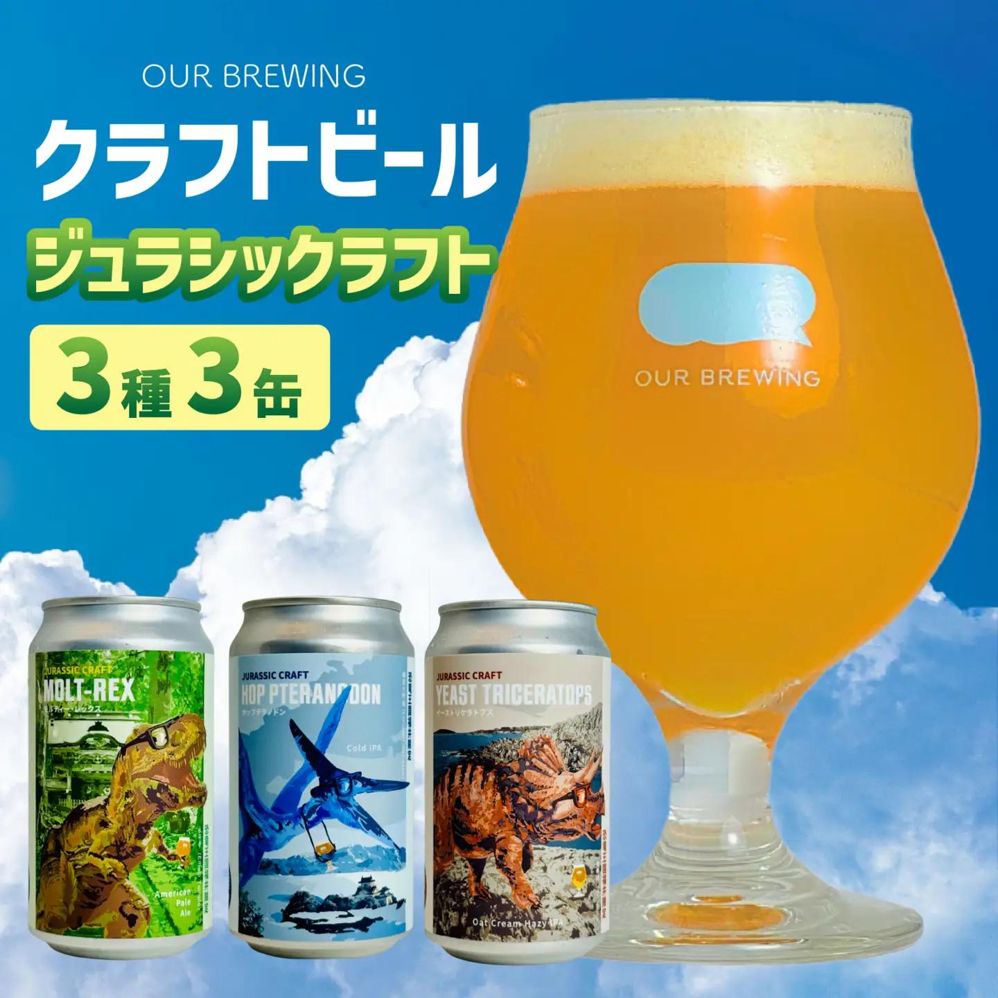 【先行予約】OUR BREWING クラフトビール3種【お試しセット】 ※10月下旬順次発送予定 [A-156001]