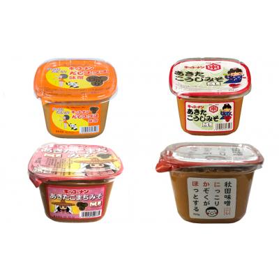 ふるさと納税 にかほ市 秋田 みそ 4種4個 詰め合せ 計3kg 味噌セット[No.5685-1373]