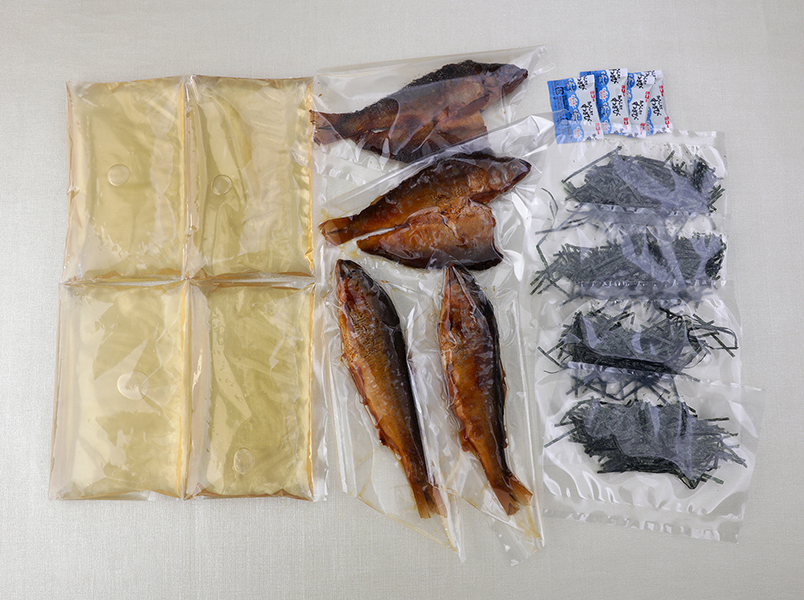 鮎の甘露煮の出汁茶漬け(4人前)(A628-1)