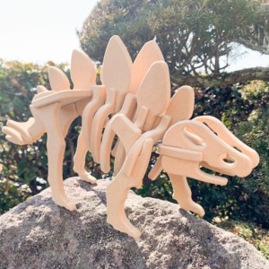 パズル 恐竜 ステゴサウルス Mサイズ 立体 パズル
