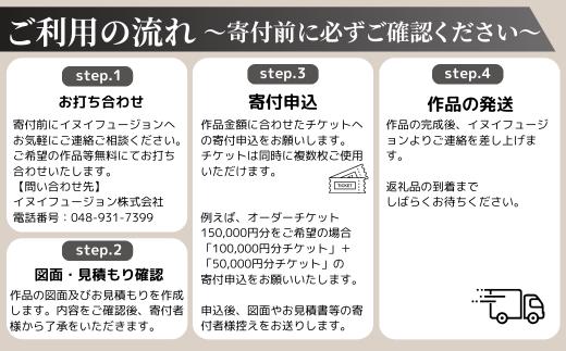 ロートアイアン エクステリア オーダーチケット50万円分 ｜埼玉県 草加市 ハンドメイド オーダーメイド エクステリア 職人 おしゃれ オーダー チケット ロートアイアン 1点物 高級 特別 プレゼン