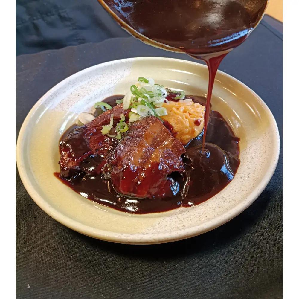 チャイニーズダイニング呵呵　名物　豚の角煮（名古屋みそ）２パック、（醤油味）２パック