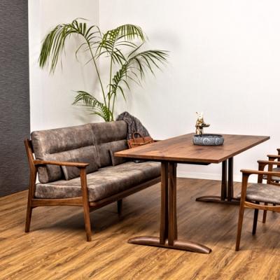 ふるさと納税 関市 IGNITE ソファー2.5人掛け【ウォルナット材】JIG-LSW193-25 |  | 02