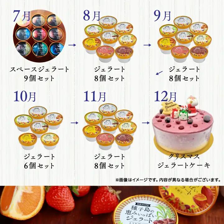 ジェラート定期便12回