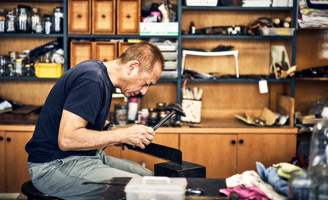 ★岡秀謹製★ 太枝用 改良鋸 (21cm)