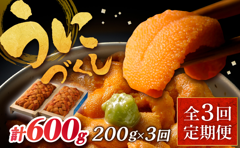 ＜全3回・連続＞氷温熟成＼ウニづくし!!／定期便_H0009-106