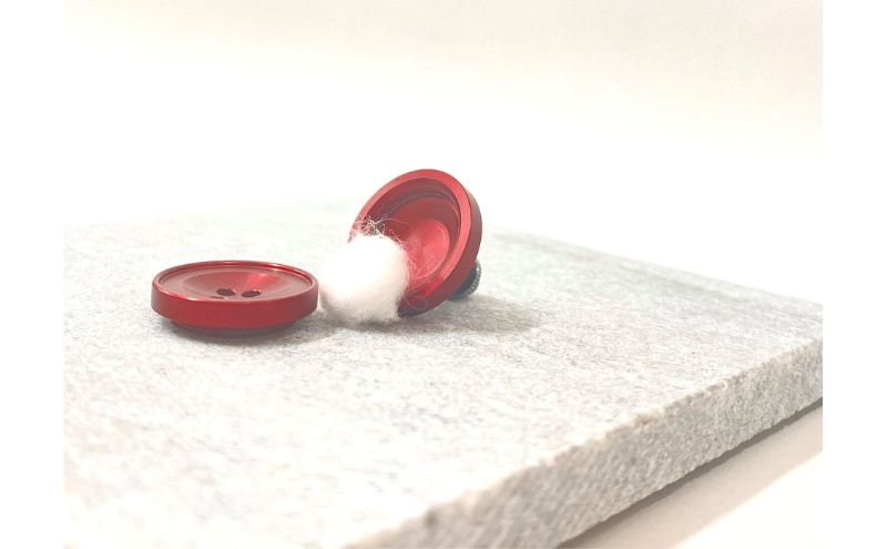 ～香りを纏う～  ALMA Aroma Pins 雑貨 ファッション アクセサリー ピンバッチ アロマオイル 持ち運び おしゃれ ジャケット お守り ボタン  gray