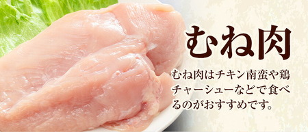 【6ヶ月定期便】 九州産若鶏ムネ肉 600g×7袋 計12.6kg（4.2kg×3回）鶏肉 お肉 ムネ肉 むね肉 小分け 冷凍 九州産 国産 熊本県 菊池市 送料無料《お申し込みの翌月から出荷》