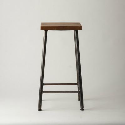 ふるさと納税 高松市 マキヅ家具 School stool High 黒 - スクールスツール - 槙塚鉄工所 |  | 01